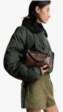 Load image into Gallery viewer, CHARLES & KEITH Noane Top Handle Bag-Distressed Coffee