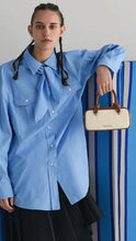 Load image into Gallery viewer, CHARLES & KEITH Sammie Canvas Knotted-Handle Boxy Bag - Taupe Canvas