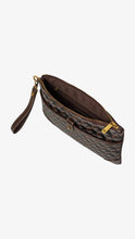 Load image into Gallery viewer, CHRISTY NG Leandro Pouch Chestnut Brown