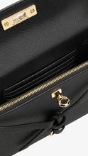 Load image into Gallery viewer, CHARLES & KEITH Tricha Knotted-Belt Top Handle Bag - Black