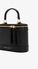 Load image into Gallery viewer, CHARLES & KEITH Enola Top Handle Vanity Bag - Black