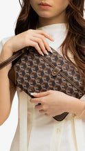 Load image into Gallery viewer, CHRISTY NG Leandro Pouch Chestnut Brown