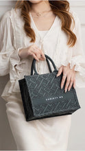 Load image into Gallery viewer, CHRISTY NG FILLMORE 26 MINI CANVAS TOTE Black