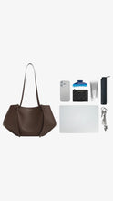 Load image into Gallery viewer, CHARLES & KEITH Calla Tote Bag - Espresso Brown