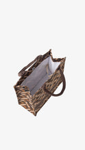 Load image into Gallery viewer, CHRISTY NG FILLMORE 26 MINI CANVAS TOTE Chocolate