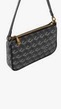 Load image into Gallery viewer, Christy Ng Milo Monogram Pouch Black