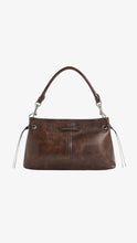 Load image into Gallery viewer, CHARLES & KEITH Noane Top Handle Bag-Distressed Coffee