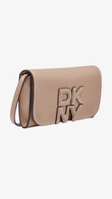 Load image into Gallery viewer, DKNY NICOLE FLAP CROSSBODY BAG - CAPPUCCINO