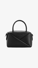 Load image into Gallery viewer, CHARLES & KEITH Midori Geometric Bowling Bag - Black