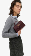 Load image into Gallery viewer, CHARLES & KEITH Tricha Knotted-Belt Top Handle Bag - Wineberry Red