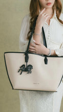 Load image into Gallery viewer, Christy Ng’s Kelso Large Reversible Tote Black