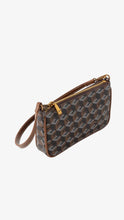 Load image into Gallery viewer, CHRISTY NG Milo Monogram Pouch Walnut Brown