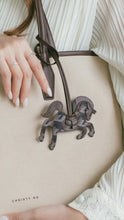 Load image into Gallery viewer, Christy Ng’s Kelso Large Reversible Tote Chestnut Brown