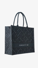 Load image into Gallery viewer, CHRISTY NG Fillmore 26 Large Canvas Tote Black
