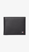 Load image into Gallery viewer, Tommy Hilfiger black Logo Wallet
