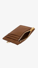 Load image into Gallery viewer, CHARLES &amp; KEITH Side Zip Card Holder - Chocolate
