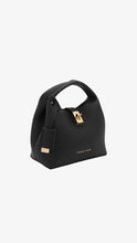 Load image into Gallery viewer, CHARLES &amp; KEITH Mini Chance Turn-Lock Bucket Bag - Black
