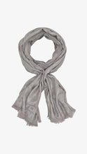 Load image into Gallery viewer, DKNY METAL PASHMINA SCARF - Grey
