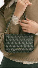 Load image into Gallery viewer, Christy Ng Milo Monogram Pouch Black
