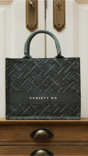 Load image into Gallery viewer, CHRISTY NG Fillmore 26 Large Canvas Tote Black
