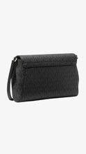 Load image into Gallery viewer, MK MEDIUM LOGO CONVERTIBLE CROSSBODY BAG-BLACK
