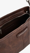 Load image into Gallery viewer, CHARLES &amp; KEITH Noane Top Handle Bag-Distressed Coffee

