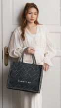 Load image into Gallery viewer, CHRISTY NG Fillmore 26 Large Canvas Tote Black
