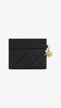 Load image into Gallery viewer, CHARLES &amp; KEITH Arrietty Quilted Card Holder - Black
