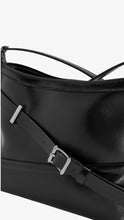 Load image into Gallery viewer, CHARLES &amp; KEITH Bryna Buckled-Strap Crossbody Bag - Noir
