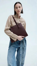 Load image into Gallery viewer, CHARLES &amp; KEITH Sansa Tote Bag - Plum
