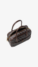 Load image into Gallery viewer, CHRISTY NG Marcelo Square Tote Bag Chestnut Brown
