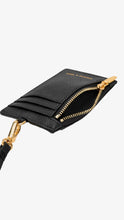 Load image into Gallery viewer, CHARLES &amp; KEITH Side Zip Card Holder - Black
