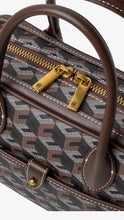 Load image into Gallery viewer, CHRISTY NG Marcelo Square Tote Bag Chestnut Brown
