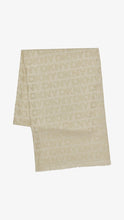 Load image into Gallery viewer, DKNY METAL PASHMINA SCARF - EGGSHELL
