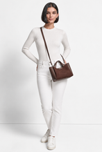 Load image into Gallery viewer, DKNY WILLA MINI SATCHEL CHOCOLATE
