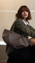 Load image into Gallery viewer, CHARLES &amp; KEITH Calla Tote Bag  - Espresso Brown
