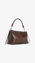 Load image into Gallery viewer, CHARLES &amp; KEITH Noane Top Handle Bag-Distressed Coffee
