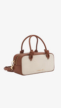 Load image into Gallery viewer, CHARLES &amp; KEITH Sammie Canvas Knotted-Handle Boxy Bag - Taupe Canvas
