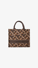 Load image into Gallery viewer, CHRISTY NG FILLMORE 26 MINI CANVAS TOTE Chocolate
