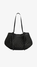 Load image into Gallery viewer, CHARLES &amp; KEITH Calla Woven Tote Bag - Black
