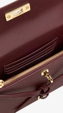 Load image into Gallery viewer, CHARLES &amp; KEITH Tricha Knotted-Belt Top Handle Bag - Wineberry Red
