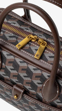 Load image into Gallery viewer, CHRISTY NG Marcelo Square Tote Bag Chestnut Brown
