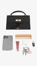 Load image into Gallery viewer, CHARLES &amp; KEITH Tricha Knotted-Belt Top Handle Bag - Black
