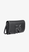 Load image into Gallery viewer, DKNY NICOLE FLAP CROSSBODY BAG - Black
