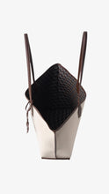 Load image into Gallery viewer, Christy Ng’s Kelso Large Reversible Tote Chestnut Brown

