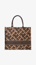 Load image into Gallery viewer, CHRISTY NG Fillmore 26 Large Canvas Tote Chocolate
