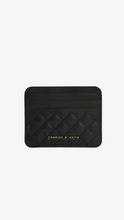 Load image into Gallery viewer, CHARLES &amp; KEITH Quilted Card Holder
