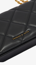 Load image into Gallery viewer, CHARLES &amp; KEITH Chain Handle Quilted bag
