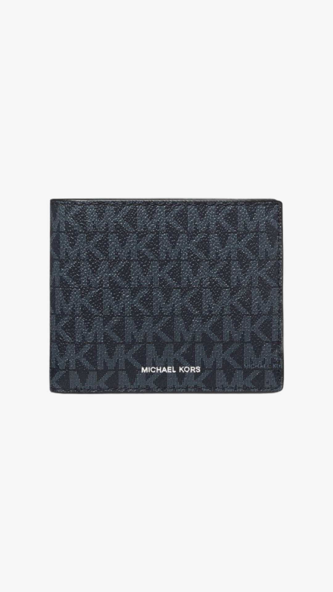 MK Billfold Wallet With Coin Pouch Navy