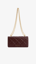 Load image into Gallery viewer, CHARLES &amp; KEITH Chain Handle Quilted bag
